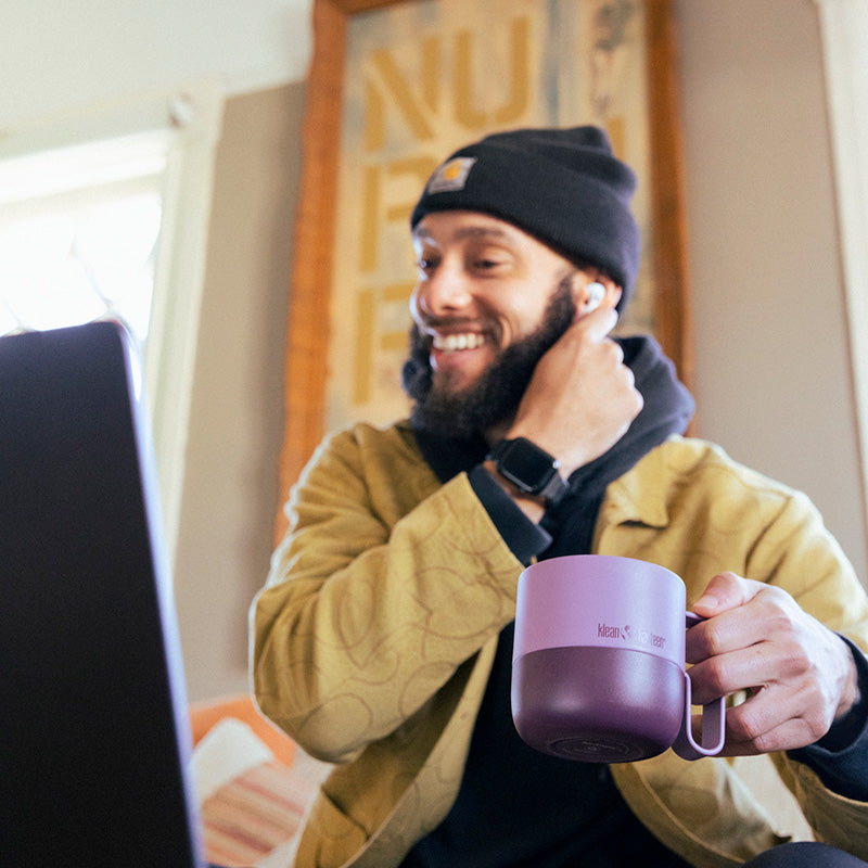 rise-drinkware-set-x3 12oz_rise_coffee_mug_dusty_orchid_guy_laptop_square.jpg
